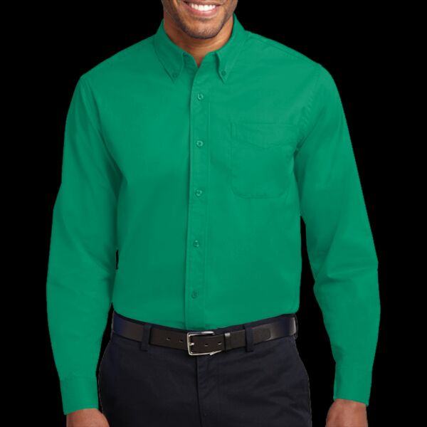 Extended Size Long Sleeve Easy Care Shirt Thumbnail