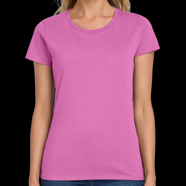 Ladies Heavy Cotton 100% Cotton T Shirt Thumbnail