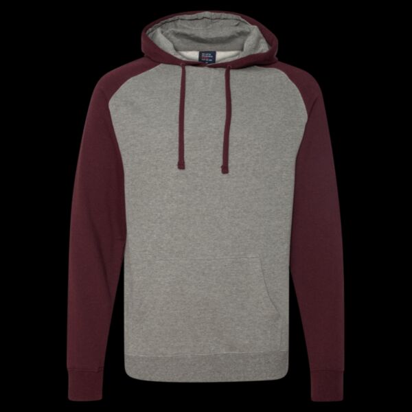 Raglan Hooded Sweatshirt Thumbnail