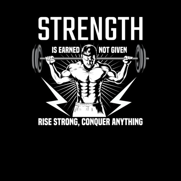 strength is earned not given Thumbnail